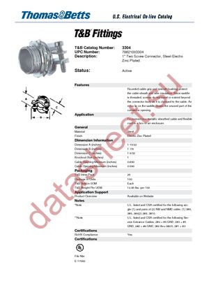 3304 datasheet  